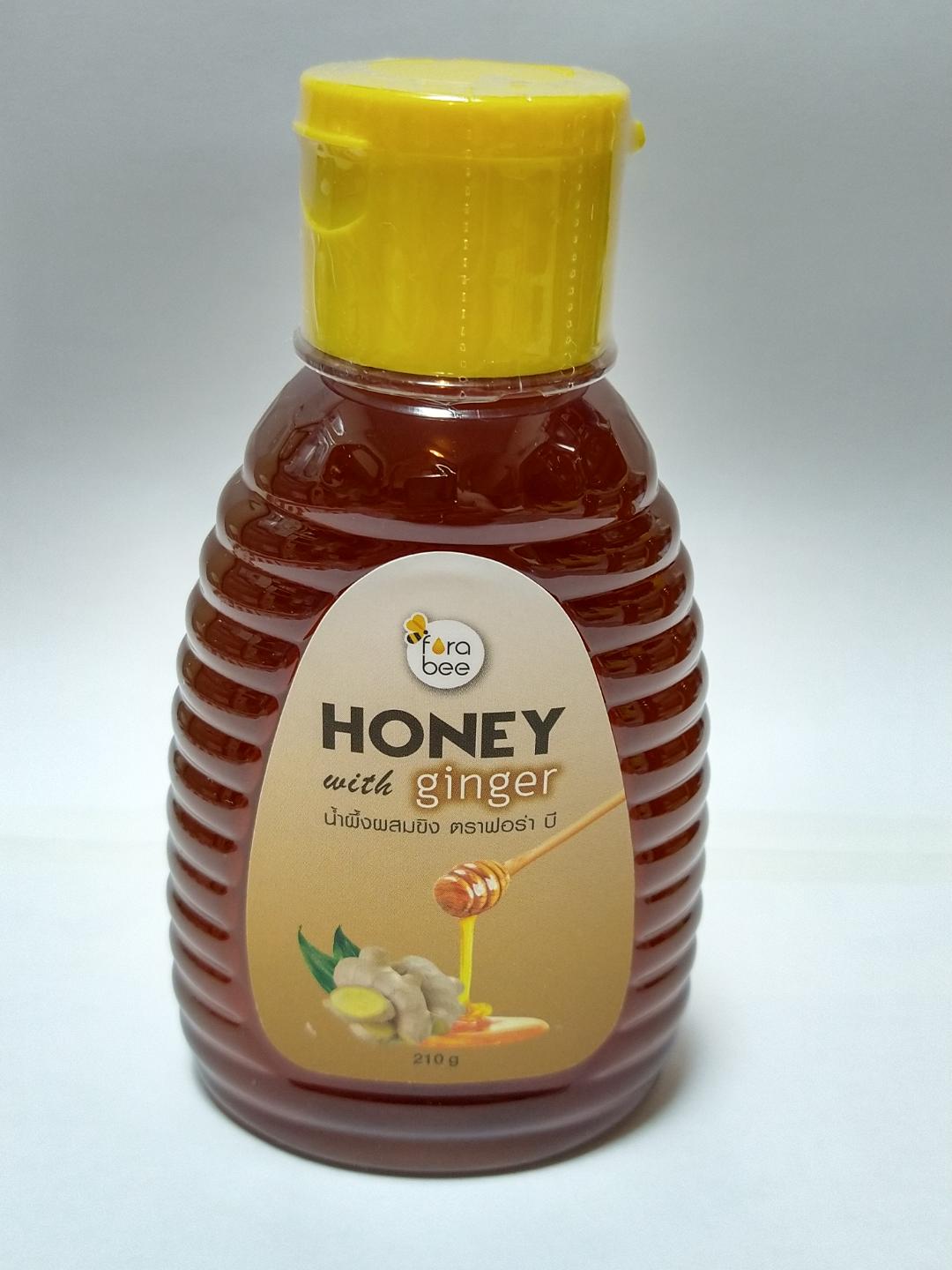 『生姜蜂蜜』  天然蜂蜜に生姜エキスが入っています　タイ産の生姜で体が温まります画像