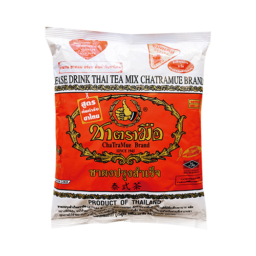 『タイの紅茶 チャーポン茶葉　400g袋入り』　ChaTraMue Number One Brand　タイティー　ミルク紅茶　タイナンバーワンの画像