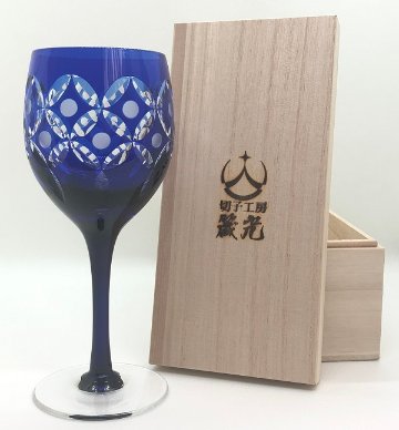 玉七宝（ぎょくしっぽう）ワイングラス画像