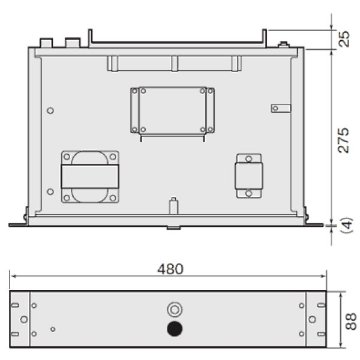 パナソニック WU-P52 電力増幅ユニット(120W) 送料無料の画像