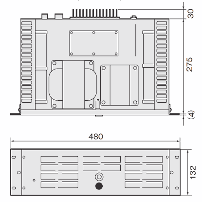 パナソニック WU-P53 電力増幅ユニット(360W) 送料無料の画像