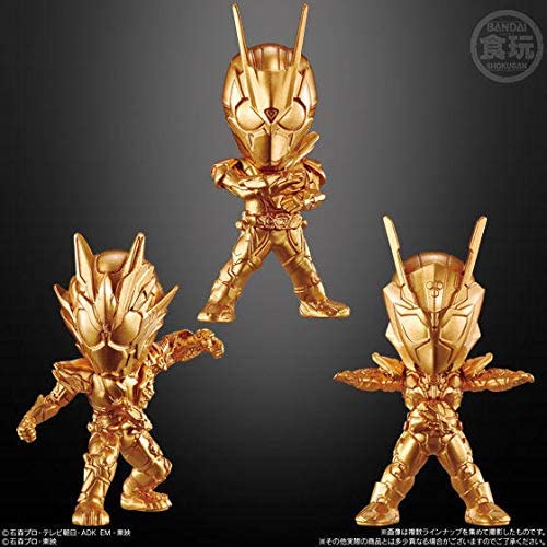 食玩 バンダイ 仮面ライダーゴールドフィギュア02 1箱16個入の画像