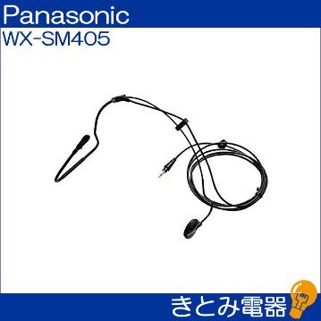 レンタル　パナソニック WX-SM405 ワイヤレスマイク用ヘッドセット WX-ST400用の画像