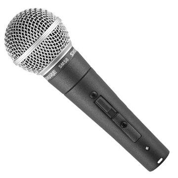 レンタル　有線マイク　SHURE　SM58Sの画像