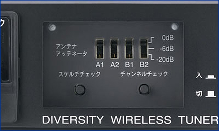 TOA WT-1822 ワイヤレスチューナーの画像