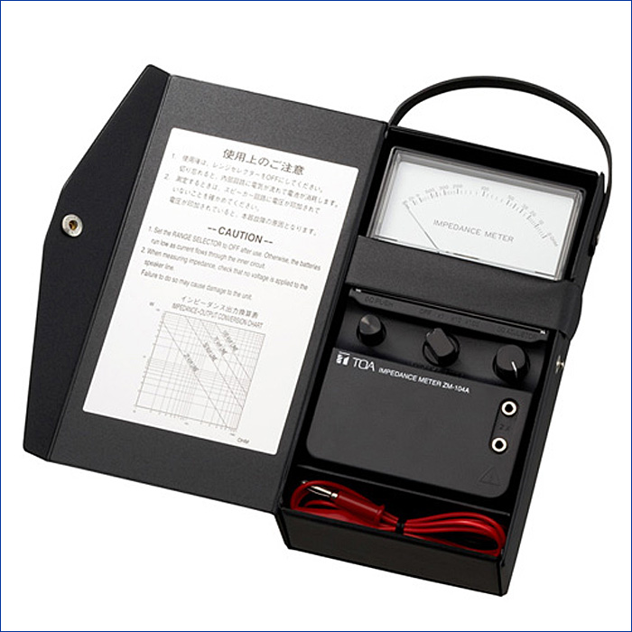 TOA ZM-104A インピーダンスメーター 送料無料の画像