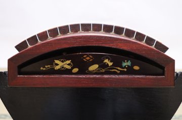 13絃琴　紅木ベタ　会津材　クリ甲　綾杉の画像