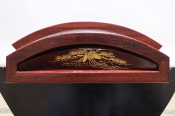 13絃琴　紅木ベタ　会津材　クリ甲　綾杉の画像
