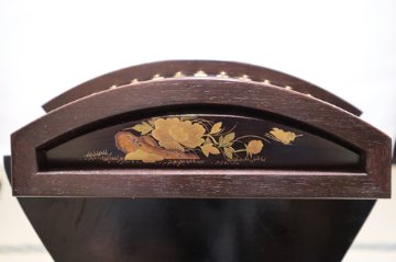 ピン琴　紫檀巻き　会津材 　クリ甲　綾杉の画像
