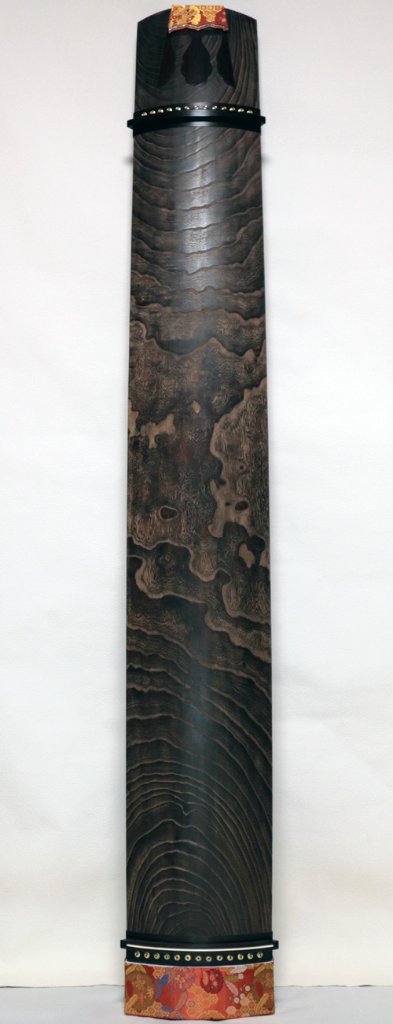 ピン琴　紫檀巻き　会津材 　クリ甲　綾杉の画像