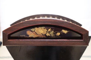 ピン琴　紫檀巻き　会津材 　クリ甲　綾杉の画像