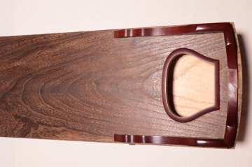 13絃琴　紅木金口　会津材　 クリ甲　綾杉の画像