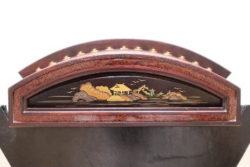 13絃琴　紅木金口　会津材　 クリ甲　綾杉の画像