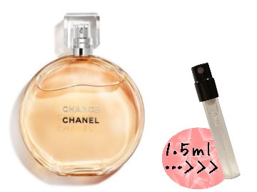 CHANEL　チャンス　オードゥトワレットの画像