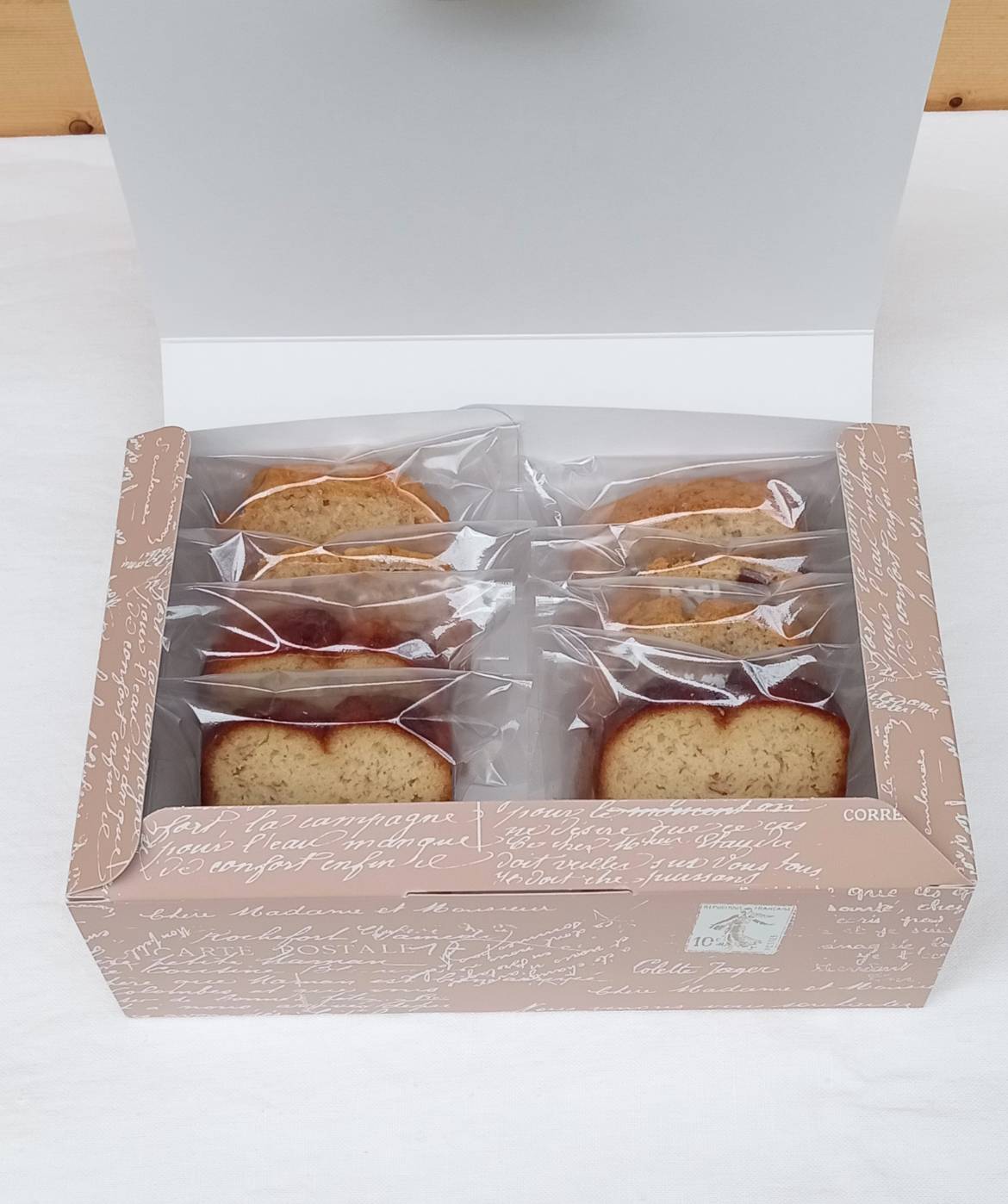 【夏季・冷凍便】パウンドケーキ８個　詰め合わせ　ギフトセット（Ｍ）の画像