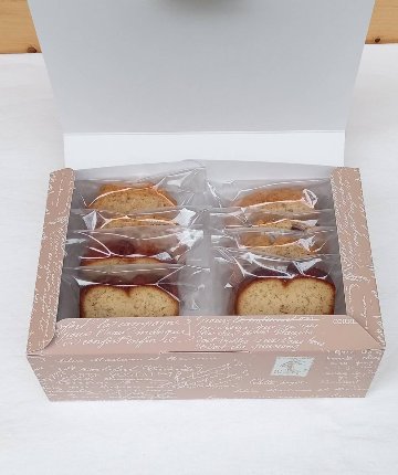 【夏季・冷凍便】パウンドケーキ８個　詰め合わせ　ギフトセット（Ｍ）の画像