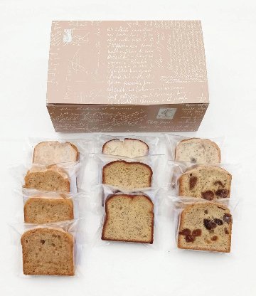 【夏季・冷凍便】パウンドケーキ10個　詰め合わせ　ギフトセット（L）の画像