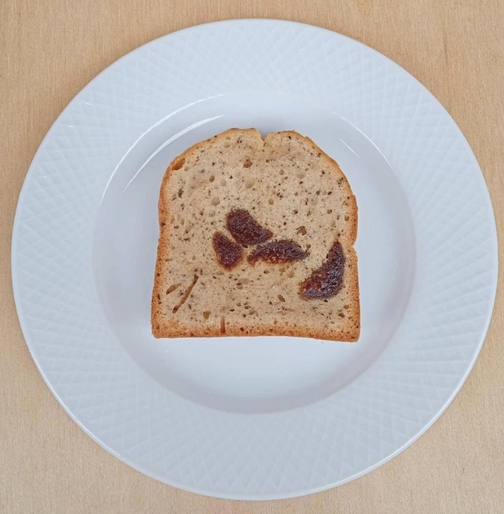 パウンドケーキ（有機ドライいちじく＆アールグレイ）1カットの画像