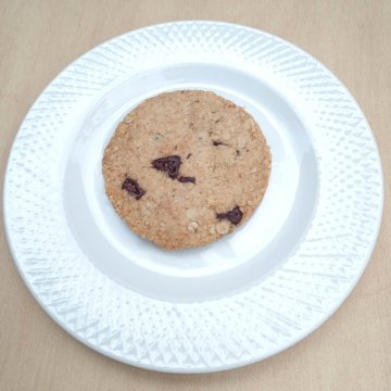 オートミールクッキー（チョコ味　カカオマス）3個入り画像