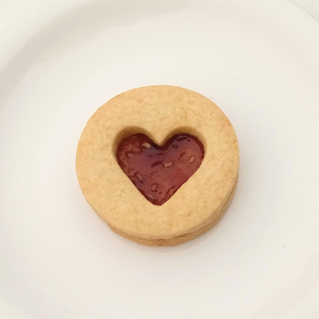 リンツァーアウゲン　(Linzer Augen) ラズベリー 18個（個包装）の画像