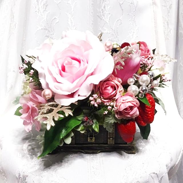 造花・アートフラワー　スプリングBOXの画像