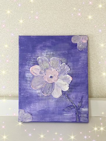 あなただけの守り絵「セレニティフラワー心に静寂を」ヒーリングレター付きの画像