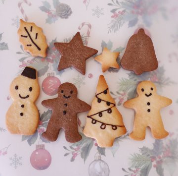 xmas クッキーの画像