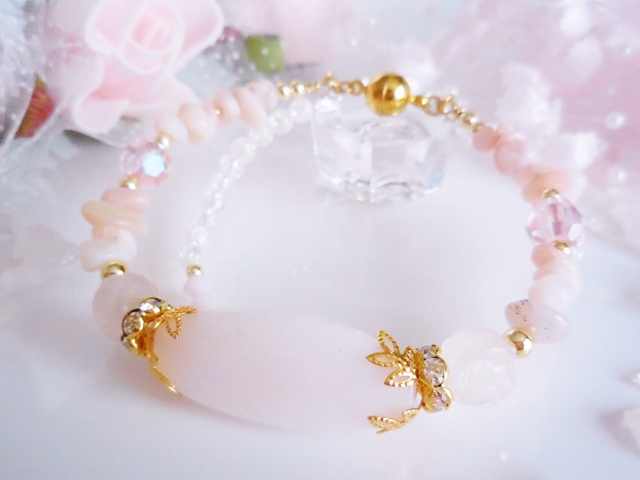 キューピッドストーン✧ピンクオパールの画像