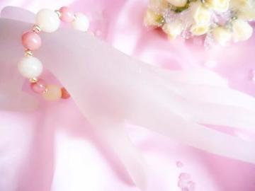 明るいエネルギーアラゴナイト＆癒しのピンクアベンチュリン画像