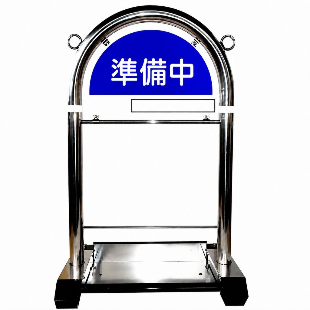 花まるバリカー 定番セット S-01「準備中」本体＋看板の画像