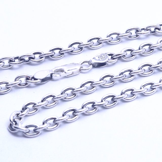 あずきチェーン／幅4.5mm／SILVER925の画像