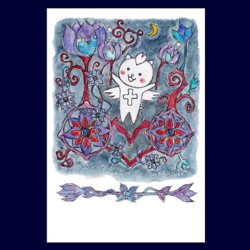 「SAKURANOSUKE-AMETHYST NIGHT-」絵画カード画像