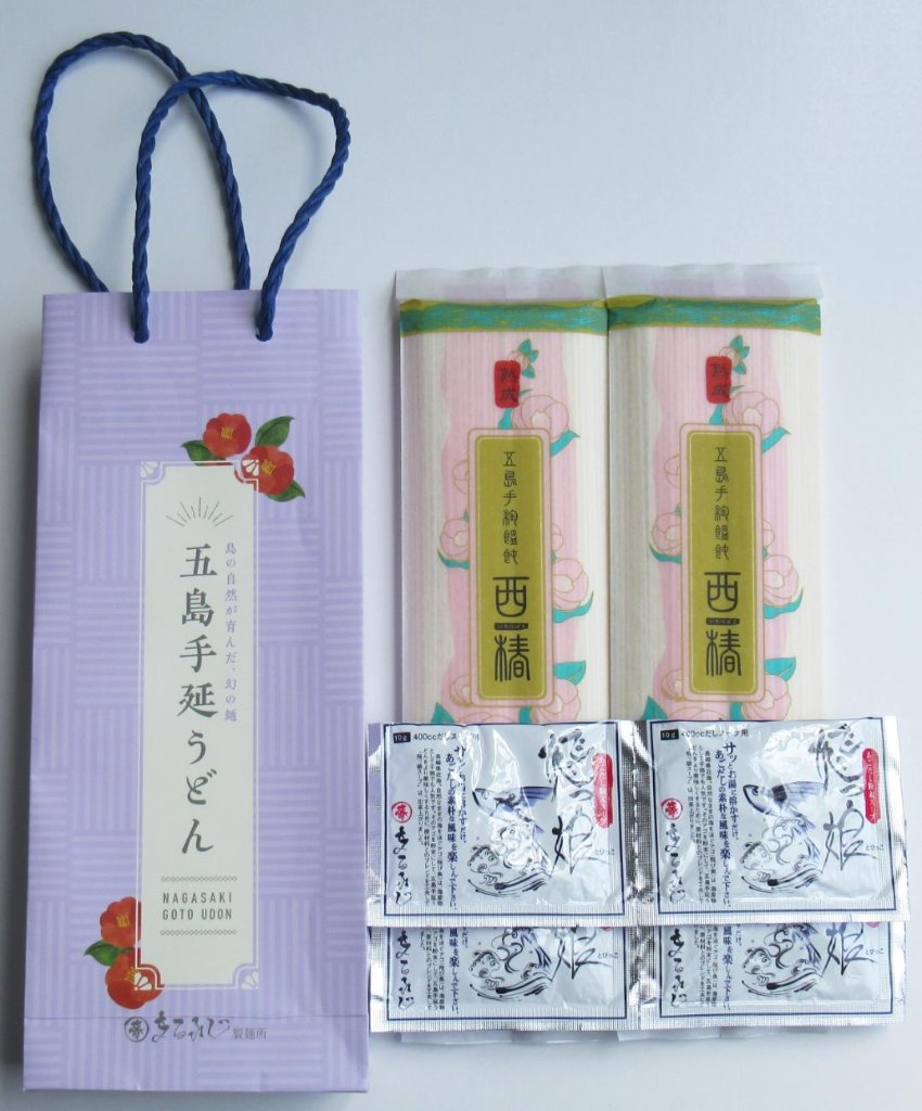 五島うどんの麺ギフト｜贈答（ギフト）好適品｜まるふじ製麺所