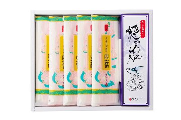MK-13まるふじギフトセット｜五島手延饂飩「熟成西椿」・あごだし