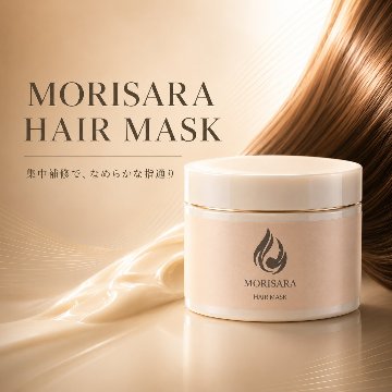 MORISARAヘアマスク（トリートメント）の画像