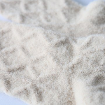 ウール（羊毛）混でふわもこ靴下「ポッポ」　冬の普段使いの靴下に。の画像