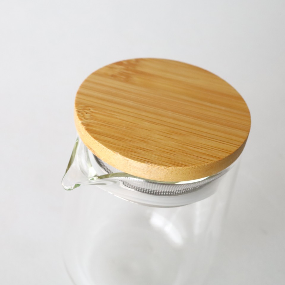 一人分にちょうどいい280ml　二層断熱 ガラス茶器【ギフトボックス入り】の画像