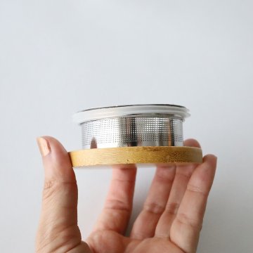 一人分にちょうどいい280ml　二層断熱 ガラス茶器【ギフトボックス入り】の画像