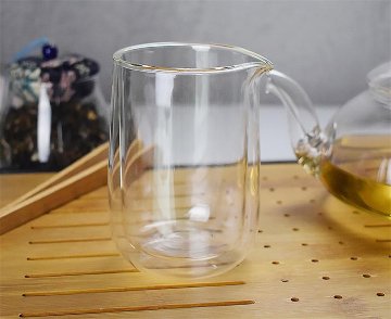 一人分にちょうどいい280ml　二層断熱 ガラス茶器の画像