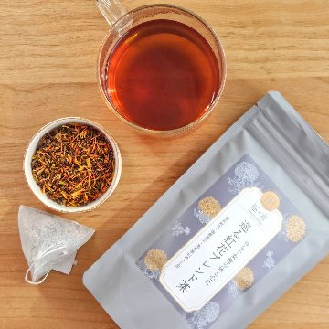 【国産】巡る紅花ブレンド茶　更年期世代のくつろぎと温活時間に　TB2個入の画像