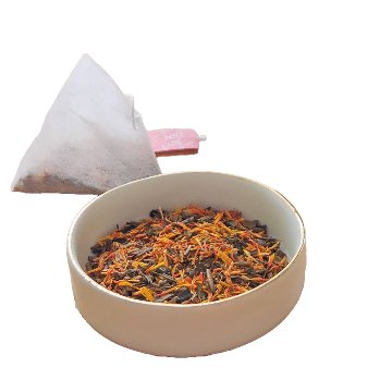 巡る癒しのギフトボックスセット（アロマキャンドル、重炭酸イオン入浴剤、なつめ茶、紅花ブレンド茶）の画像