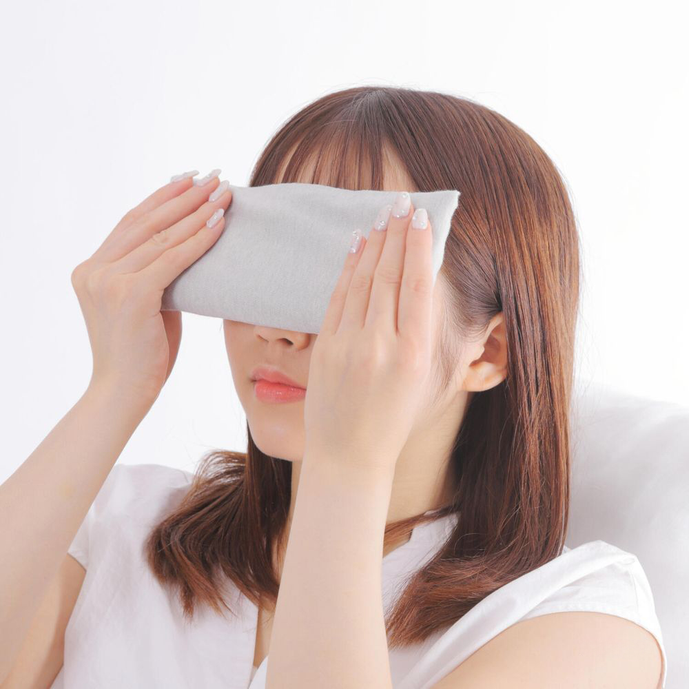 ラベンダー香るほっとアイピロー　オーガニックコットンの画像