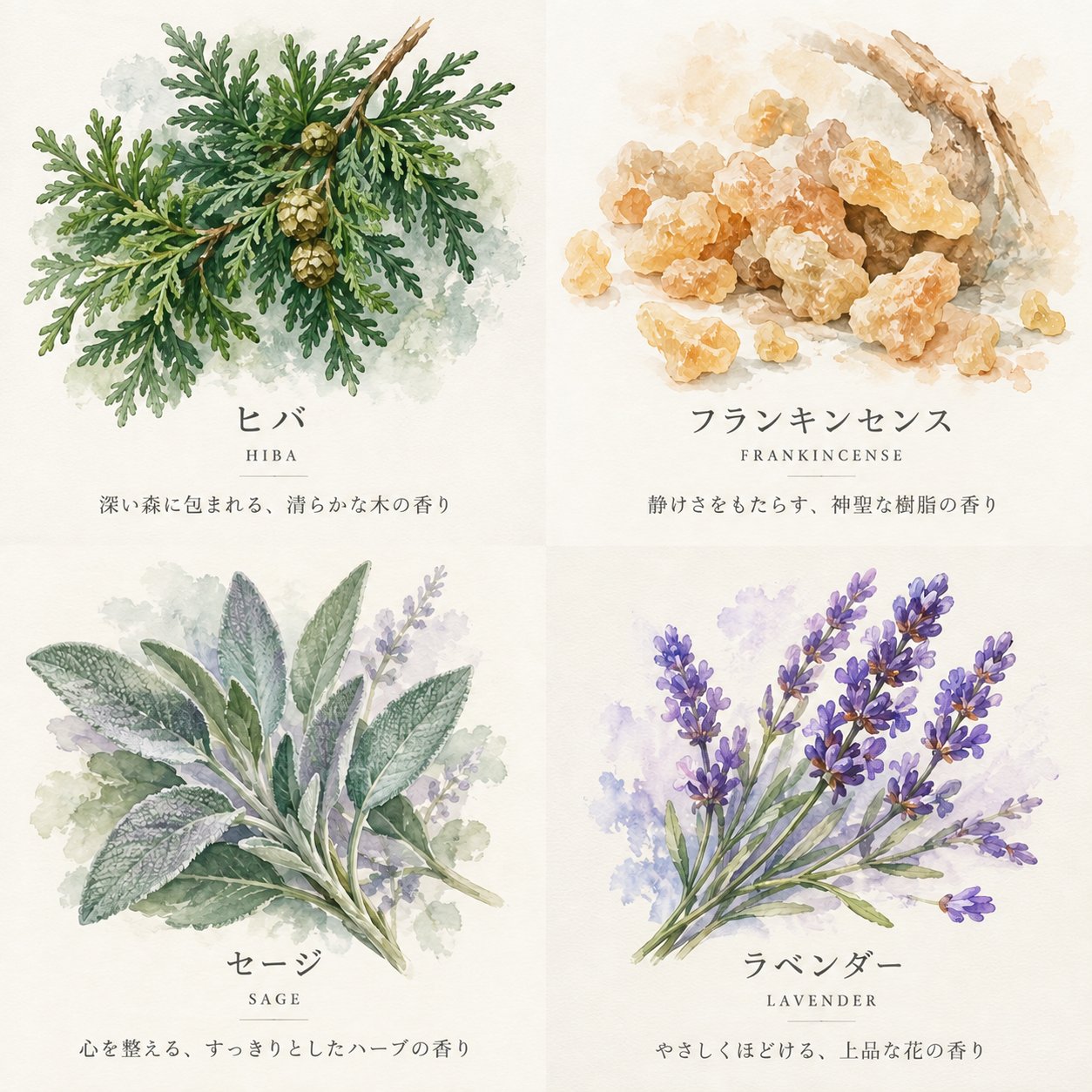 月夜の森｜焚火のような音と月夜の森をイメージした木芯アロマキャンドルの画像