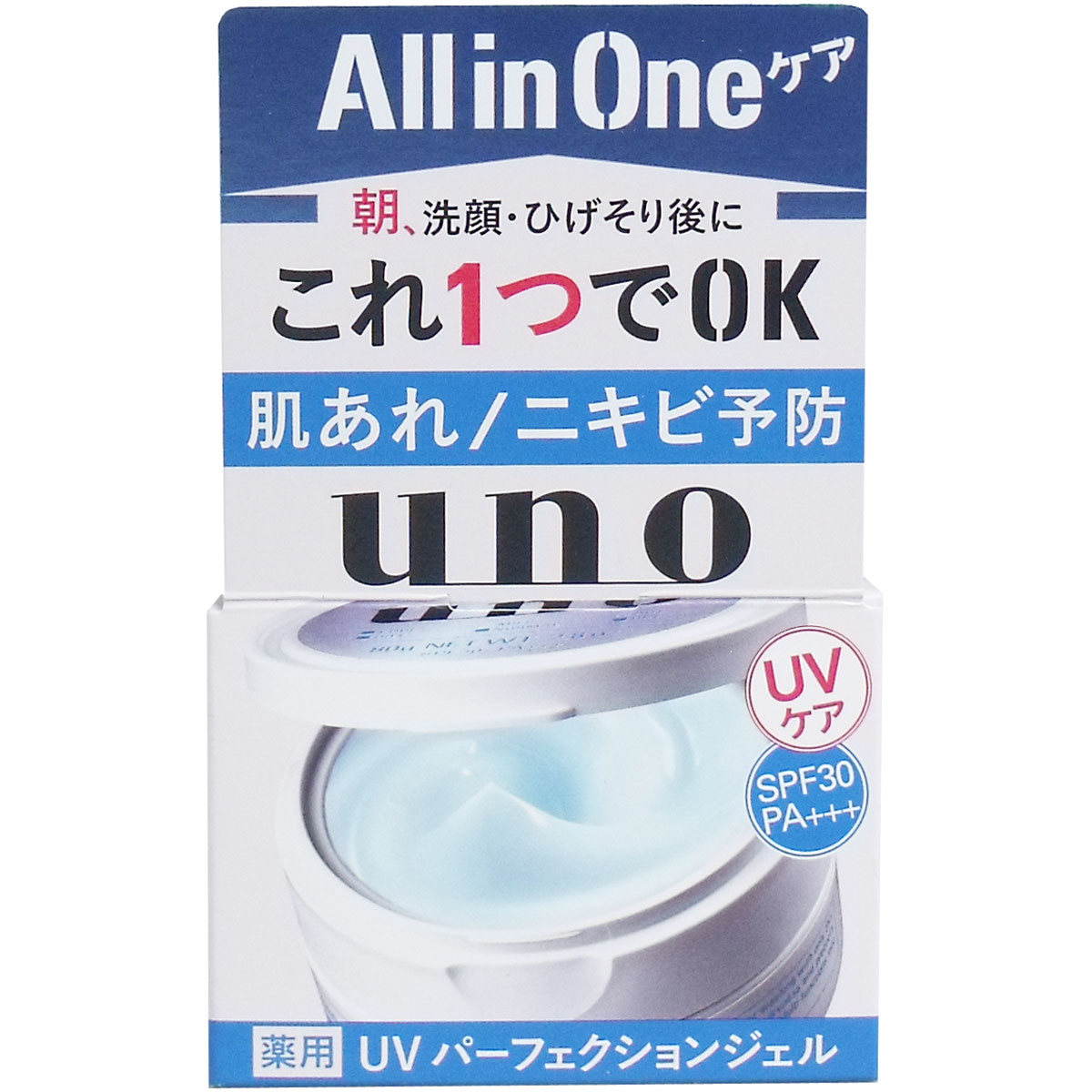 ＵＮＯ（ウーノ） 薬用 ＵＶパーフェクションジェル ８０ｇの画像