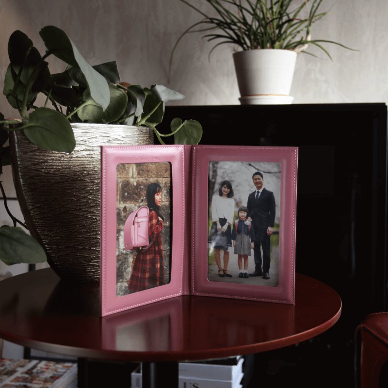 牛革フォトフレームの画像