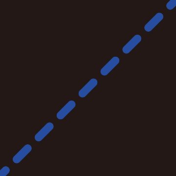 クロ/アオ TK3904の画像