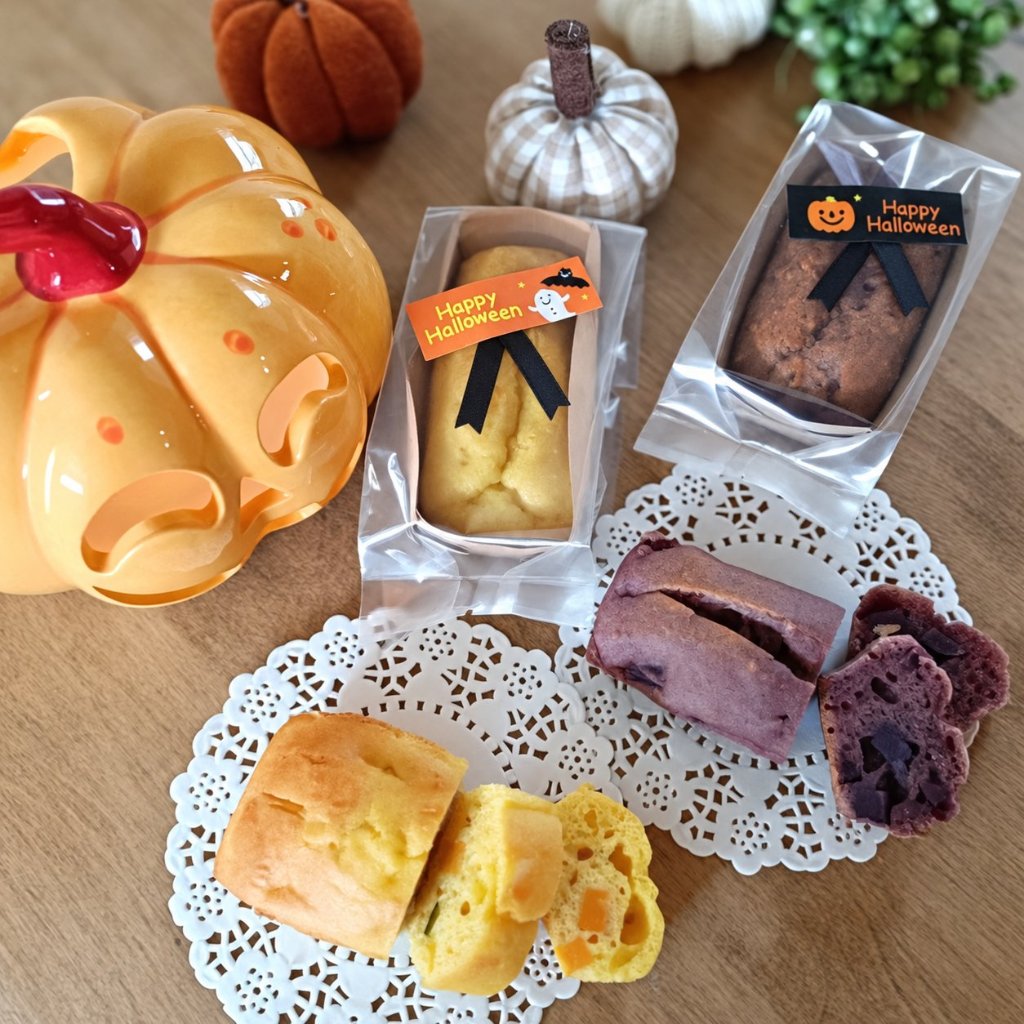 2026ハロウィンパウンドケーキの画像
