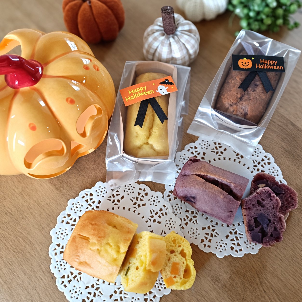 2026ハロウィンパウンドケーキの画像