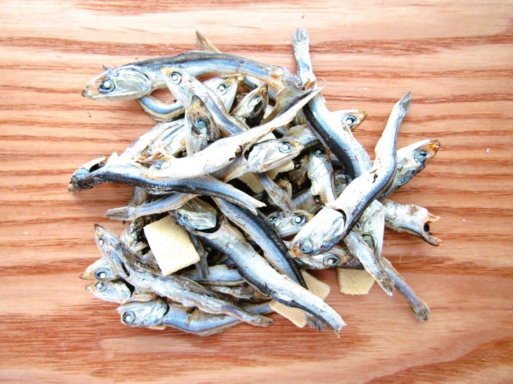 無塩煮干しの画像