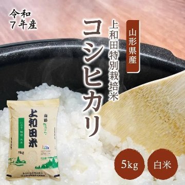 【令和7年産新米】コシヒカリ白米5kg（減農薬特別栽培米）の画像